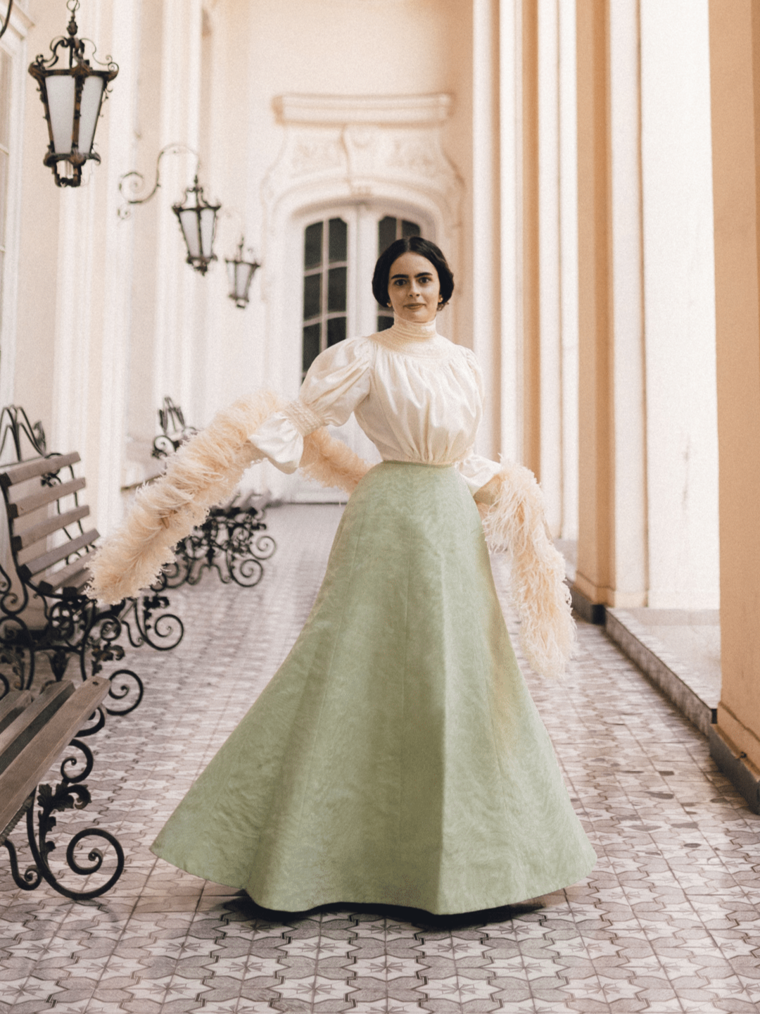Lady Eleanor" Edwardian Walking Skirt The Boudoir Key Lady Eleanor" Edwardian Walking Skirt The Boudoir Key