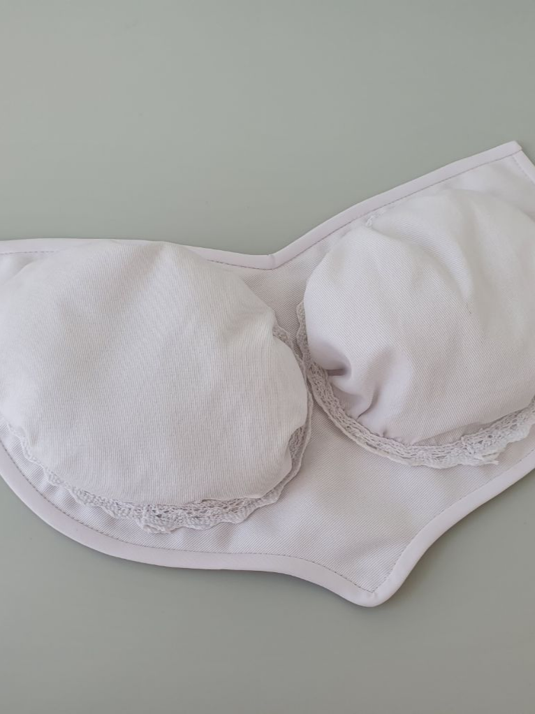 "Violet" Victorian Edwardian Bust Padding