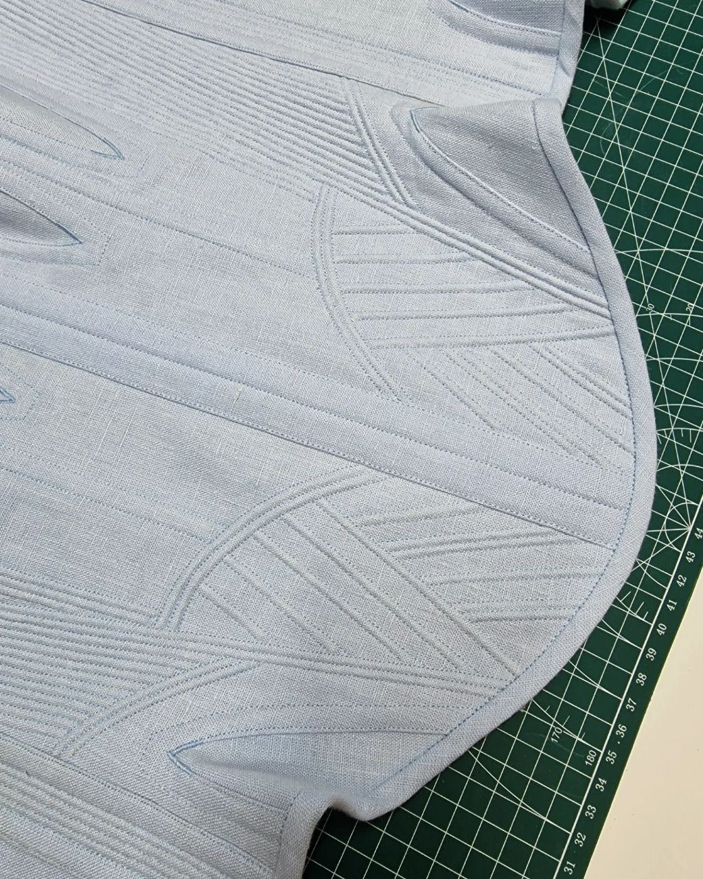 CUSTOM "Annie" 1840s-1860s Corded Linen Corset