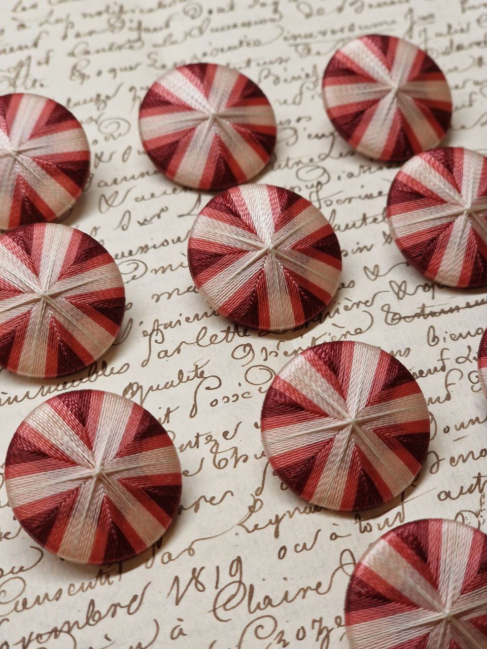 Style #8 - Custom Handmade Historical Buttons