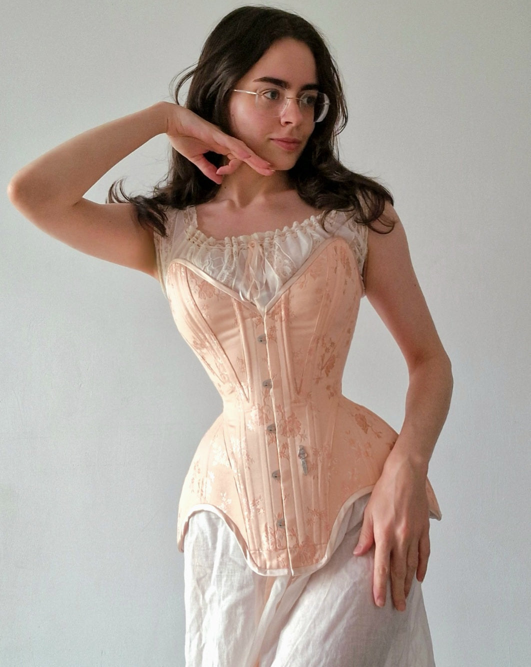 "Florence" Overbust Edwardian Corset