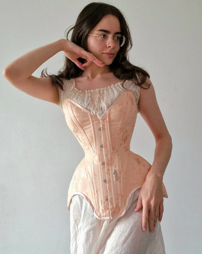 "Florence" Overbust Edwardian Corset